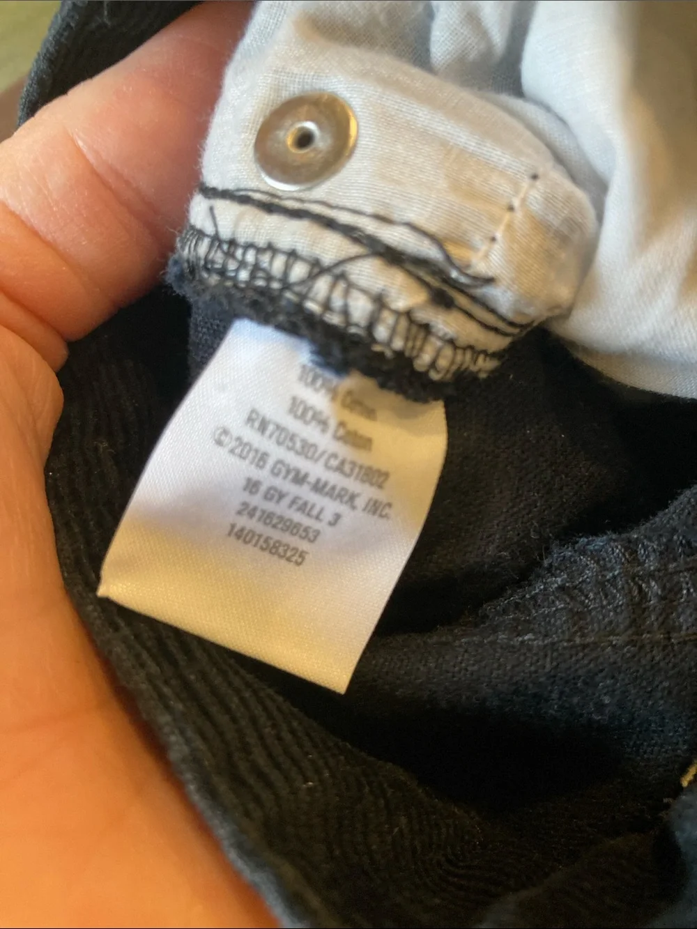 Boys Gymboree black corduroy pants size 2T